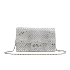 Meredith Women's Silver Cross Body Bag