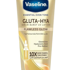 Vaseline Essential Even Tone Body Lotion with moisturising petroleum jelly, Flawless Glow