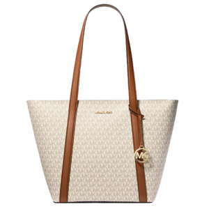 Pratt Large Signature Logo Tote Bag - Brown strap