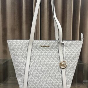 Pratt Large Signature Logo Tote Bag - White strap