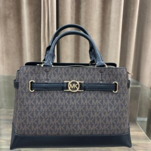 Reed small belted logo satchel