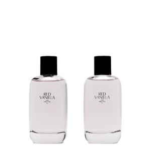 ZARA RED VANILLA EAU DE TOILETTE PERFUME 2X180ML / 6.09 OZ