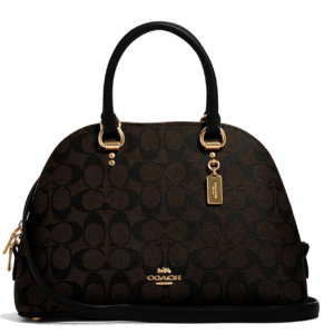 Katy satchel in signature canvas